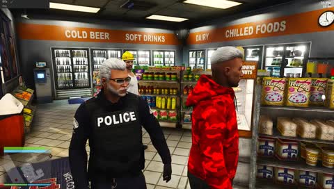 [GTALIFE] JE PRANK LES GENS EN JOUANT UN VIEIL AGENT DU LSPD !