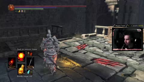 🔴 Dark Souls III - Platinum Trophy [Nameless King NG+3 Solo] // Farming [PL]