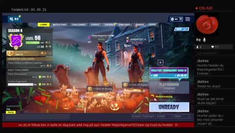 Nogen der vil se fortnite flæk så join da lige stream?