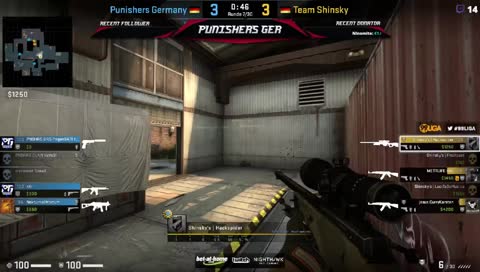 [Ger]  99damage Punishers Orginal vs. Team Shinsky (ab 20 Zuschauer gibts ein Geschenk)