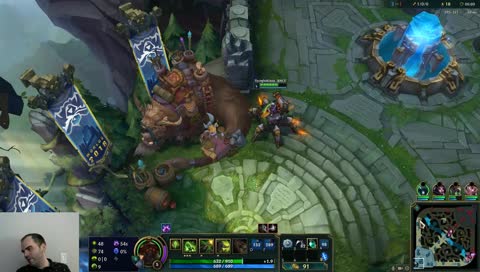 Another week, another attempt to climb. Luck is with the Urgot this time!