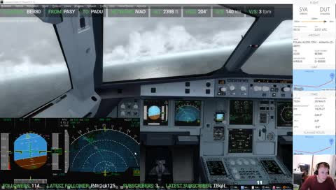 [DE, EN]  FSLabs A320  Alaska Eareckson As Airport (PASY) to Unalaska Airport (PADU)