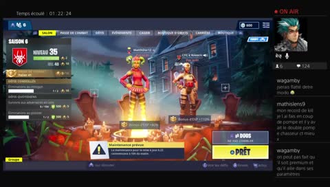 Diffusion PS4 en direct de MatthDor12