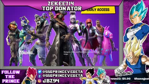 Lets Get It! | Fortnite | Vegeta Plays