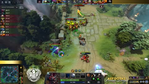 (Live-ENG) AEF DOTA 2 Premier League: Natural 9 vs Fox Gaming (Cerulean Blue & CognusAu)