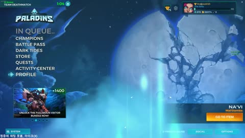 팔라딘스 팀데스매치~