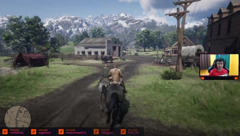 Asian kid loves getting kicked by all the horses // !state !sub !team