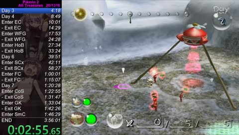 Pikmin 2 - All Treasures(お宝全回収) for WR