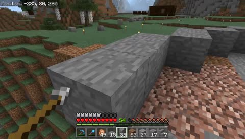 Minecraft Bedrock Realm! Wall building and Castle Fort Design