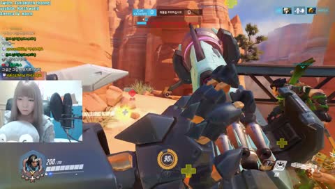 딜러 덕후 하치의 솔큐 경쟁전 ! 떨군 점수 복구해보자 2000 구간 Overwatch  - 158D