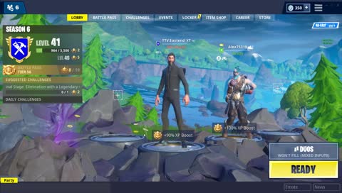 Playing Fortnite/New ar came out 