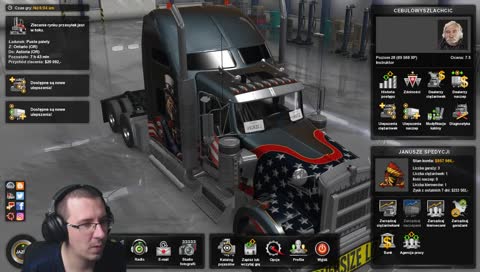 [PL/ENG] ATS - Dodaj keczap do tych frytek! (Logitech Driving Force GT) Tylko SP ( ͡° ͜ʖ ͡°)