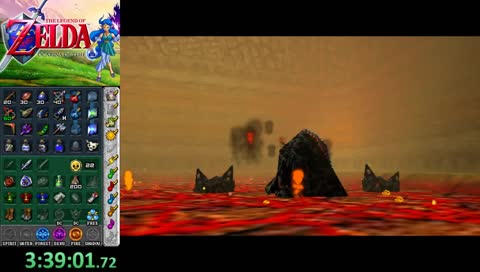 Zelda OOT randomizer, race d'entrainement