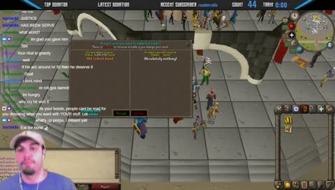 Drops and Bonds, Making Runescape Great Again