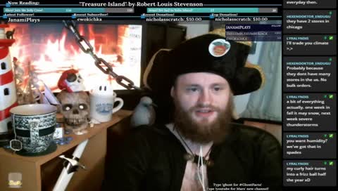 Reading: "Treasure Island" by Robert Louis Stevenson 🏴‍☠️⚓