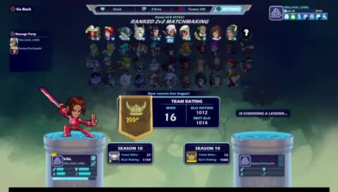 Brawlhalla ranked 