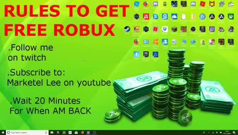 Roblox Rubux Free Giveaway!!!