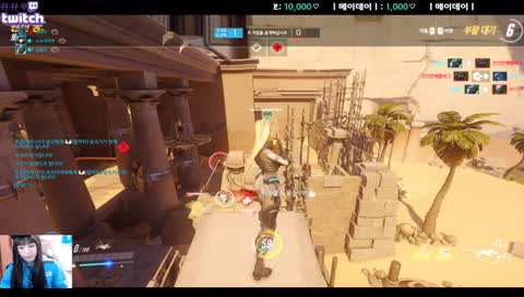 오버워치] -_-; 로아하려다 실패한 뀨뀨