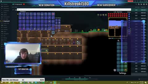 Happy Wednesday!!! Terraria is Frustrating XD!!