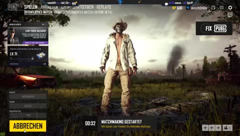 (GER) PUBG Solo Randale