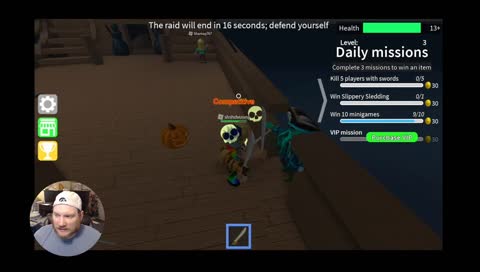 I don't want to grow up! That's why I play video games like Fortnite or Roblox. I like to play with Friends, my Son, and viewers.