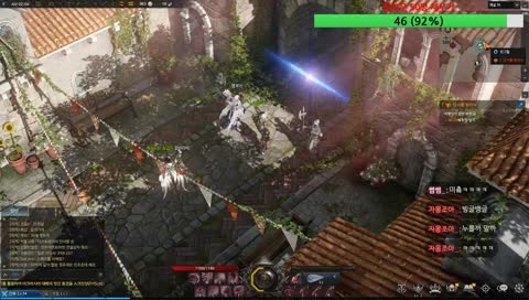 현재 독발톱 던전.. 시청자와 던전파괘.