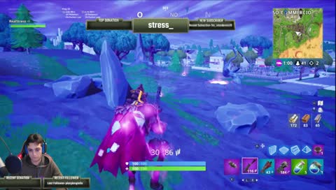STRESSEDI': GIOCO CON SUB E FOLLOWERS Fortnite SQUAD!