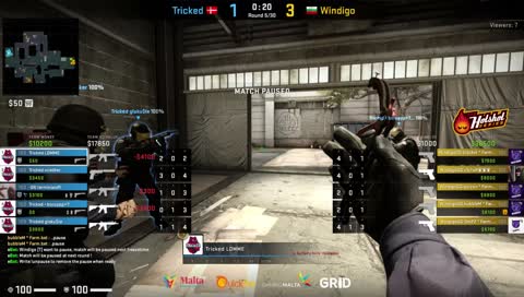 Windigo vs Tricked - Grand Hotshots by @hawka_cs and @dinkotv