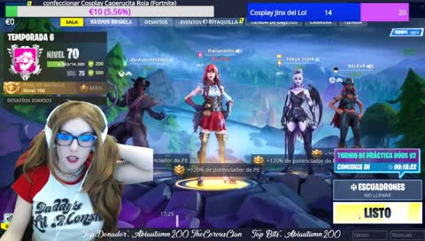 [ESP] Cosplay Harley Quinn 