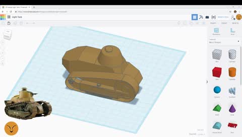 BF1 - Light Tank | 3D Modeling
!simbattle in chat to play!