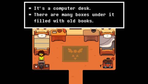 under the bed