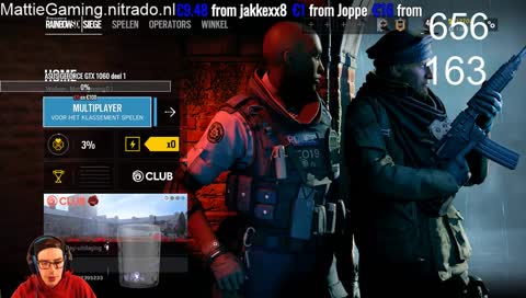 [MP] Nieuwe operator ontgrendel !? FT.kijkers [Tom Clancy's Rainbow ][Road To 665 subs][#21][NL]