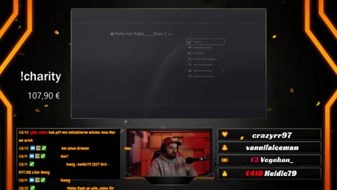 lasst uns chillen //  !push  //  !charity  //  Community for Life 