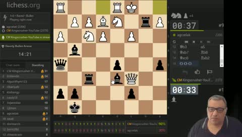 Live Chess: FIDE CM Kingscrusher playing on Lichess.org