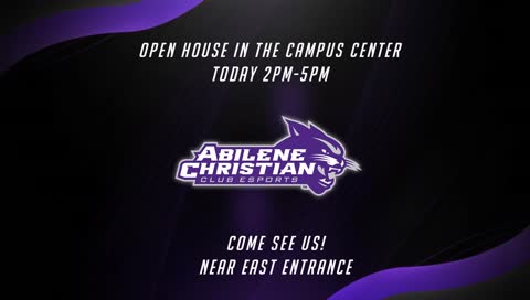 ACU Esports Open House in the Campus Center