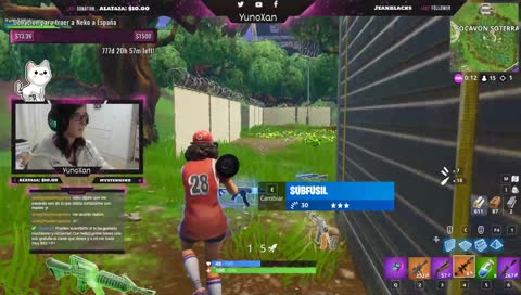 Fortnite: Battle Royale || w/MysterNeko [ Español ] || YunoXanYT