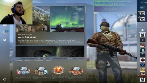 Hem sohbet hem oyun :)