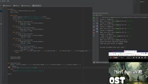 Working on draft assistance tool in python