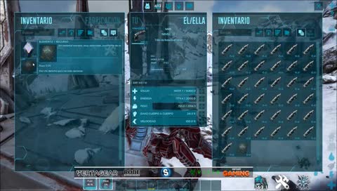 Jugando ARK EXTINCION 