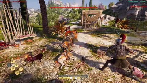 Kassandra ayudando a su Mater

