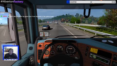 #noob gaming | DRIVING THE DAF 86 XF | #kibertonfactory