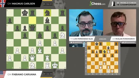 Campeonato del Mundo de Ajedrez 2018 Match #1