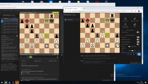 Carlsen - Caruana mit Expertenkommentar
 (1400 lichess) feat. Papayapapst

