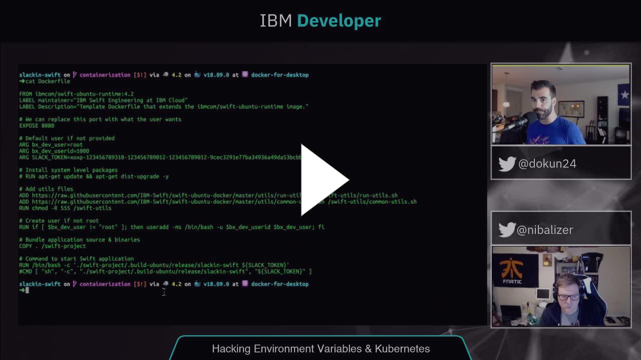 Ibmdeveloper Twitch