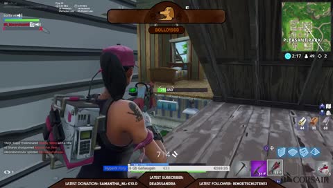 [PS4/PC]..... Bollo speelt Fortnite.  Viewergames...!!! Wie speelt er mee???