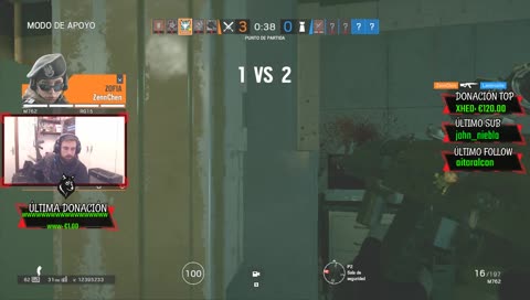 [ESP] [PC] Rainbow Six Siegue !! hora de ponerse enserio !!
#rainbowsixsiegue