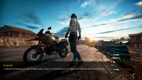 록즈) 배린이가 풀숲을 기어다닙니다. 배틀그라운드 2018-11-10