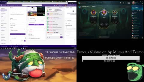 Back to Amumu 10 Pushups for Every New Sub
