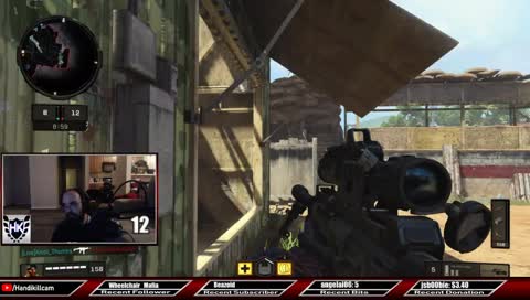 handikillcam is blackout