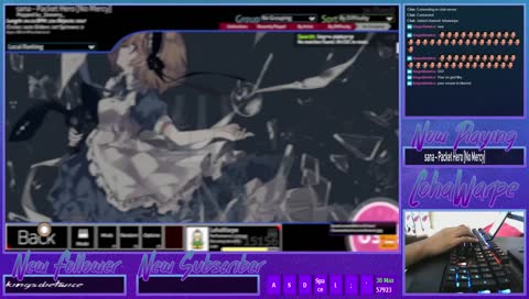 4k LN Warm-up, and then Speed and Stamina Training <3 <3 <3
and 7k Training because 7k o!PHF Qualifiers will start tomorrow <3 <3 <3